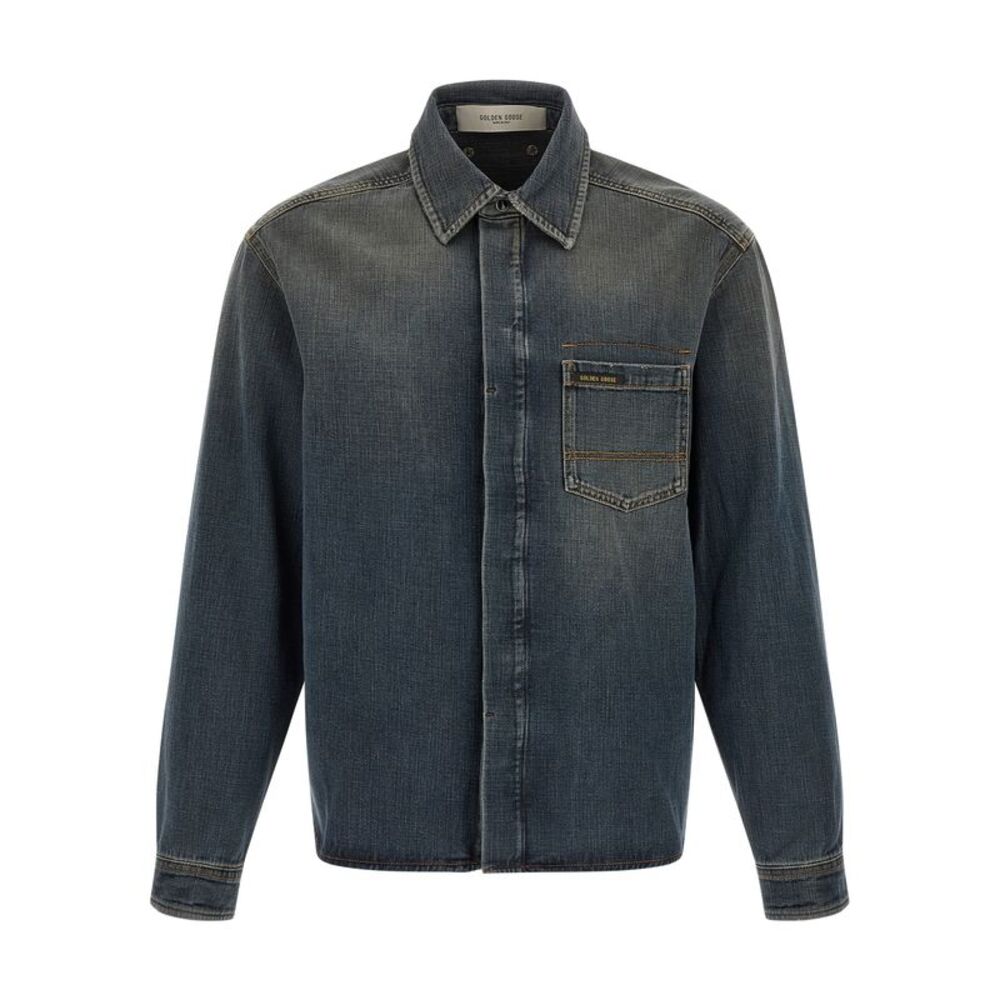 Golden Goose Men 'Journey Roger' Denim Shirt